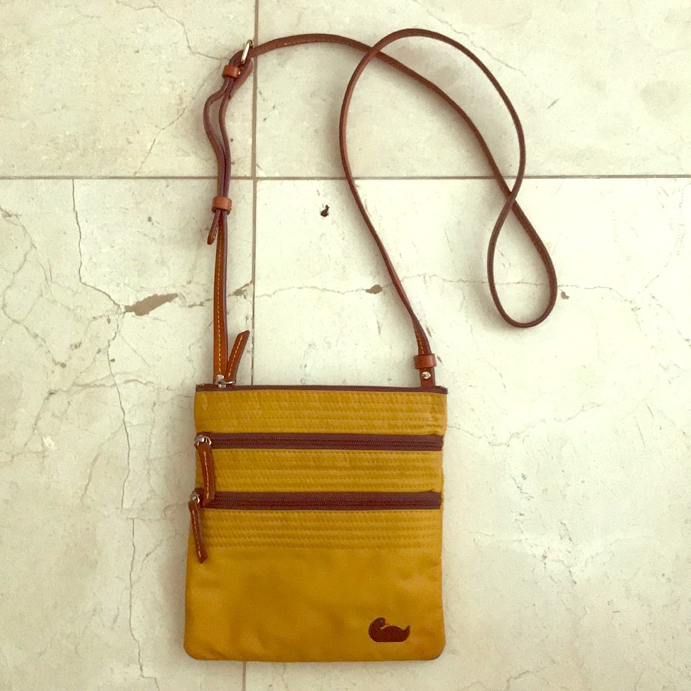Dooney and Burke crossbody purse.